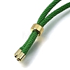 2.5MM Adjustable Braided Nylon Cords Necklace Making FB-CBAA152-02G-31-3