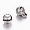 Tarnish Resistant 304 Stainless Steel Bell Charms UNKW-N0001-01P-1