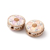 Handmade Resin Indonesia Round Beads IPDL-P005-03KCG-M-2