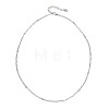 304 Stainless Steel Cable Chain Twisted Chain Necklaces for Women Men NJEW-JN05798-4