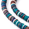 Handmade Polymer Clay Beads Strands CLAY-R089-8mm-T017-6