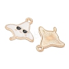 Alloy Enamel Pendants AL-CBAE435-17G-01-2