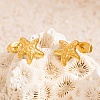 304 Stainless Steel Stud Earrings LS-EJEW-C162-02B-G-1