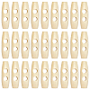 30Pcs Natural Wood Buttons FIND-GF0009-92B-7