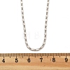 Brass Link Chain Necklaces for Women NJEW-D302-30P-5