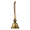 Iron Witch Bells for Door Knob Protection HJEW-JM02191-1