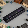 7-Slot Imitation Leather Dice Organizer Boxes with Magnetic Visible Window Lid ODIS-WH0079-105B-5