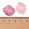 Transparent Marine Organism Resin Cabochons RESI-H035-05E-3