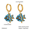 304 Stainless Steel Hoop Earrings ZP5553-4-1