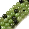 Dyed Natural Malaysia Jade Beads Strands G-G021-02B-14-1