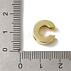 Brass Micro Pave Cubic Zirconia Beads KK-H487-25G-03-3