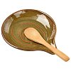 Round Ceramic Utensil Rest PR-FZCA307-02-1