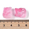 Transparent Spray Paint Glass Beads X1-GLAA-H035-01A-3