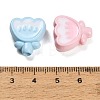 Two Tone Opaque Enamel Acrylic Beads AC-CBAD9B6-04-3