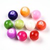 Baking Painted Glass Beads DGLA-Q020-10mm-M01-2