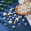 Craftdady 180Pcs 9 Style ABS Plastic Imitation Pearl Beads OACR-CD0001-08-15