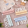 60Pcs 4 Colors Plastic Clothespin KY-TA0001-64-7