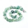 Raw Rough Natural Fluorite Beads Strands G-E343-01-2