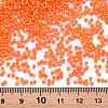 Frosted Glass Cylinder Beads SEED-S047-O-001-4