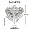 Zinc Alloy Pendants AL-OY001-03P-2