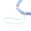 Polymer Clay Heishi Beaded Mobile Straps HJEW-JM00464-03-2