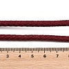 Braided Leather Cord with Core WL-F009-5mm-04-2