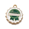 Oktoberfest Theme Alloy Enamel Pendants ENAM-S021-06G-B-1