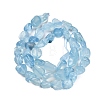 Natural Aquamarine Beads Strands G-P568-C13-01-3