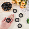 12Pcs Rubber Environmental Protection Two-sided Protective Coil FIND-CN0002-58A-3