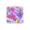 100Pcs Handmade Polymer Clay Beads sgCLAY-SZ0001-09-5