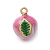 304 Stainless Steel Enamel Pendants STAS-I355-13G-02-1