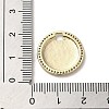Brass Micro Pave Cubic Zirconia Pendants KK-E092-33G-02-3
