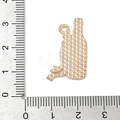 Thanksgiving Day Alloy Enamel Pendants ENAM-I077-01KCG-07-1