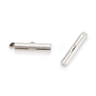 Iron Slide On End Clasp Tubes IFIN-R212-2.0cm-P-1