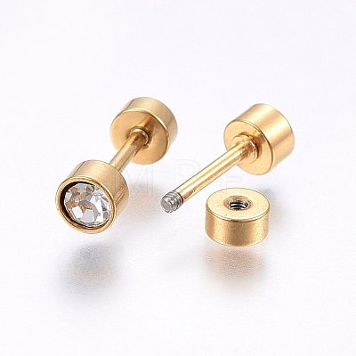304 Stainless Steel Earlobe Plugs EJEW-H362-08G-C-1