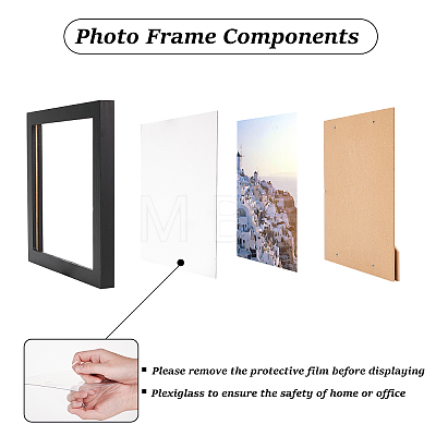 Wood Picture Frame DIY-BC0002-57B-1