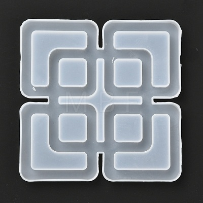Square Silicone Cup Mat Molds DIY-I065-08-1