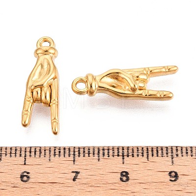 304 Stainless Steel Pendants X-STAS-T065-21A-G-1