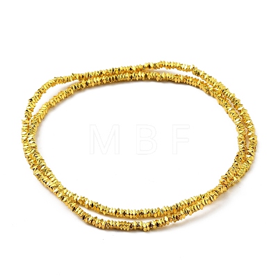 Electroplated Non-magnetic Synthetic Hematite Beads Strands G-G849-05G-1
