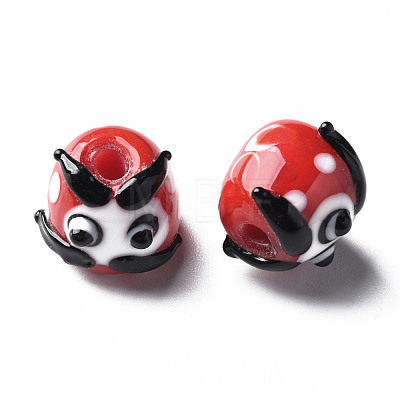 Handmade Lampwork Beads LAMP-T011-02E-1