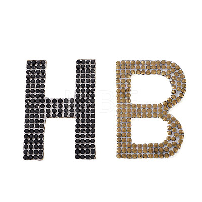 Craftdady Glitter Hotfix Rhinestone DIY-CD0001-10F-1