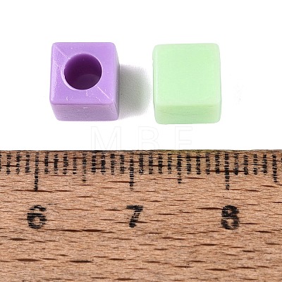 Opaque Plastic Beads KY-Q010-07-1