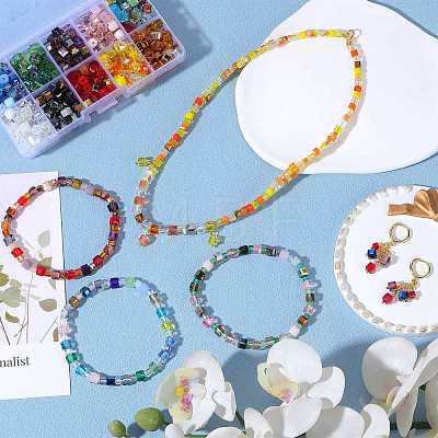 2 Bags Imitation Artificial Crystal Glass Beads GLAA-SZ0001-95C-09-1
