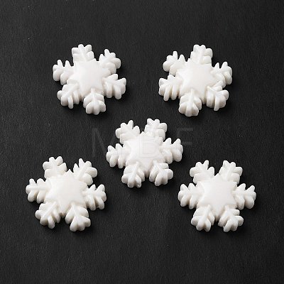 Christmas Opaque Resin Cabochons LS-RESI-K019-19-1
