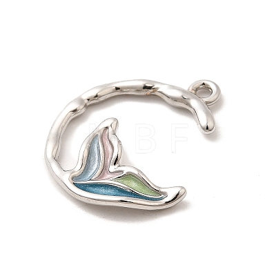 Alloy Enamel Pendants PALLOY-D330-01P-1