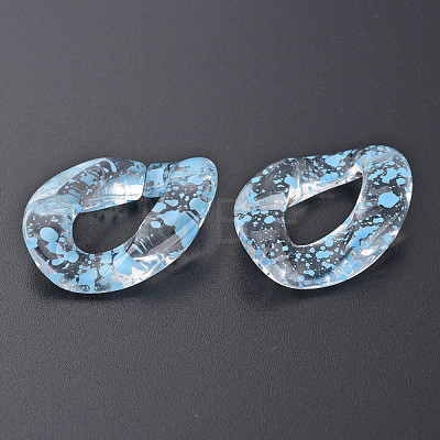 Transparent Acrylic Linking Rings OACR-N009-014A-12-1