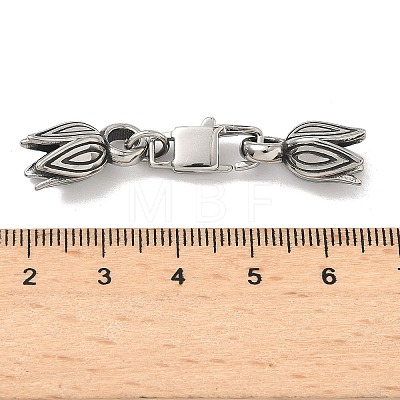 316 Surgical Stainless Steel Lobster Claw Clasps STAS-L307-01ASP-1