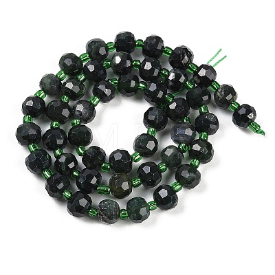 Natural Black Jade Beads Strands G-H057-A01-01-1