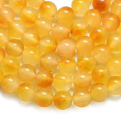 Natural Malaysia Jade Beads Strands G-L645-C01-8mm-27-1