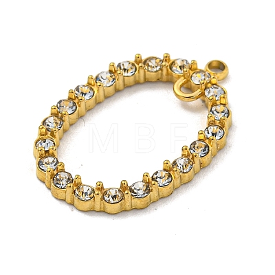 Golden Plated 304 Stainless Steel Links Connector Charms STAS-K273-05G-01-1